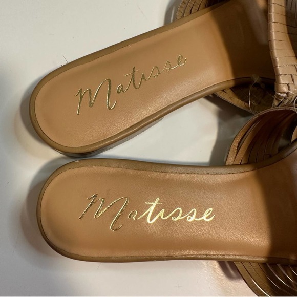 Anthropologie Matisse NWT East End Woven Mule Flat Sandal - Picture 2 of 9